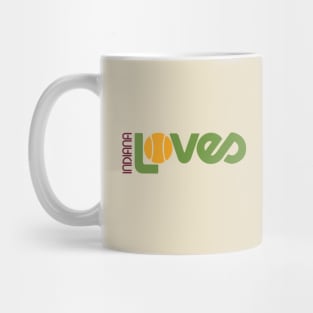 Defunct Indiana Loves Team Tennis Mug